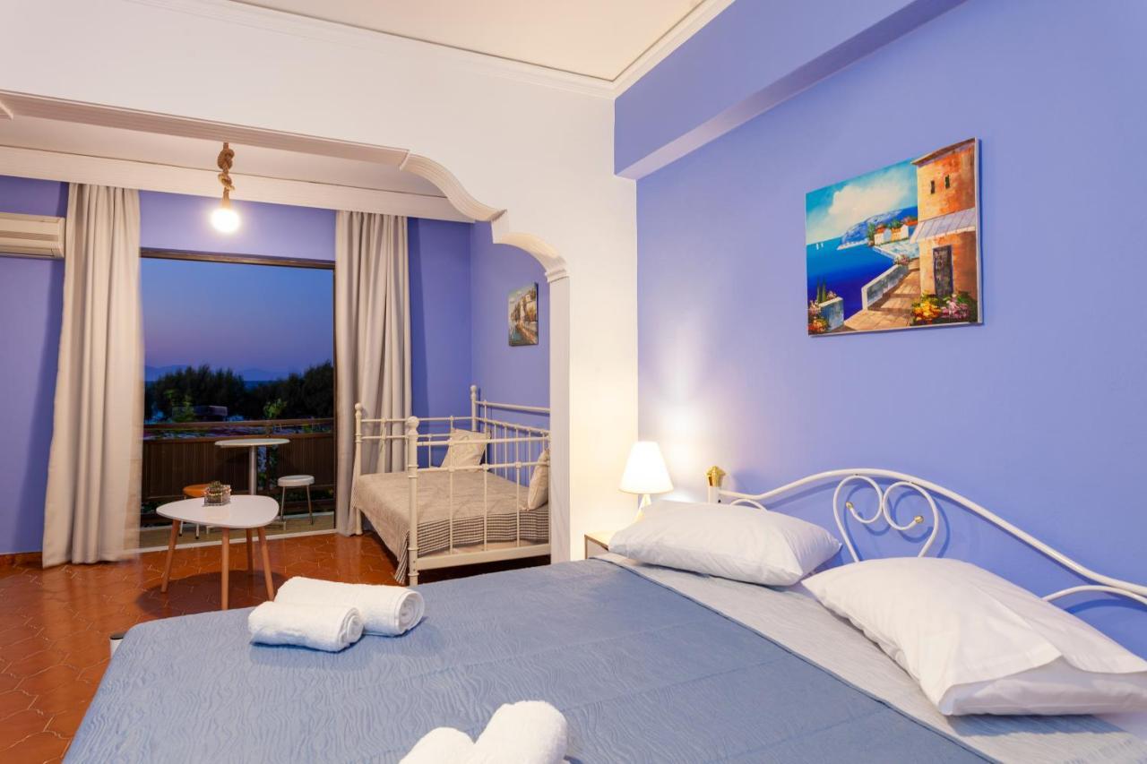 Chambre Bleue Ialysos  Esterno foto