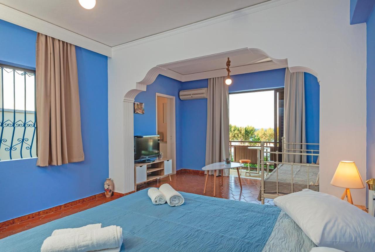 Chambre Bleue Ialysos  Esterno foto